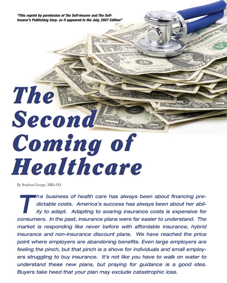 Self Insured Medical Plan, Stop Loss Reinsurance, Self Funded Medical Plan